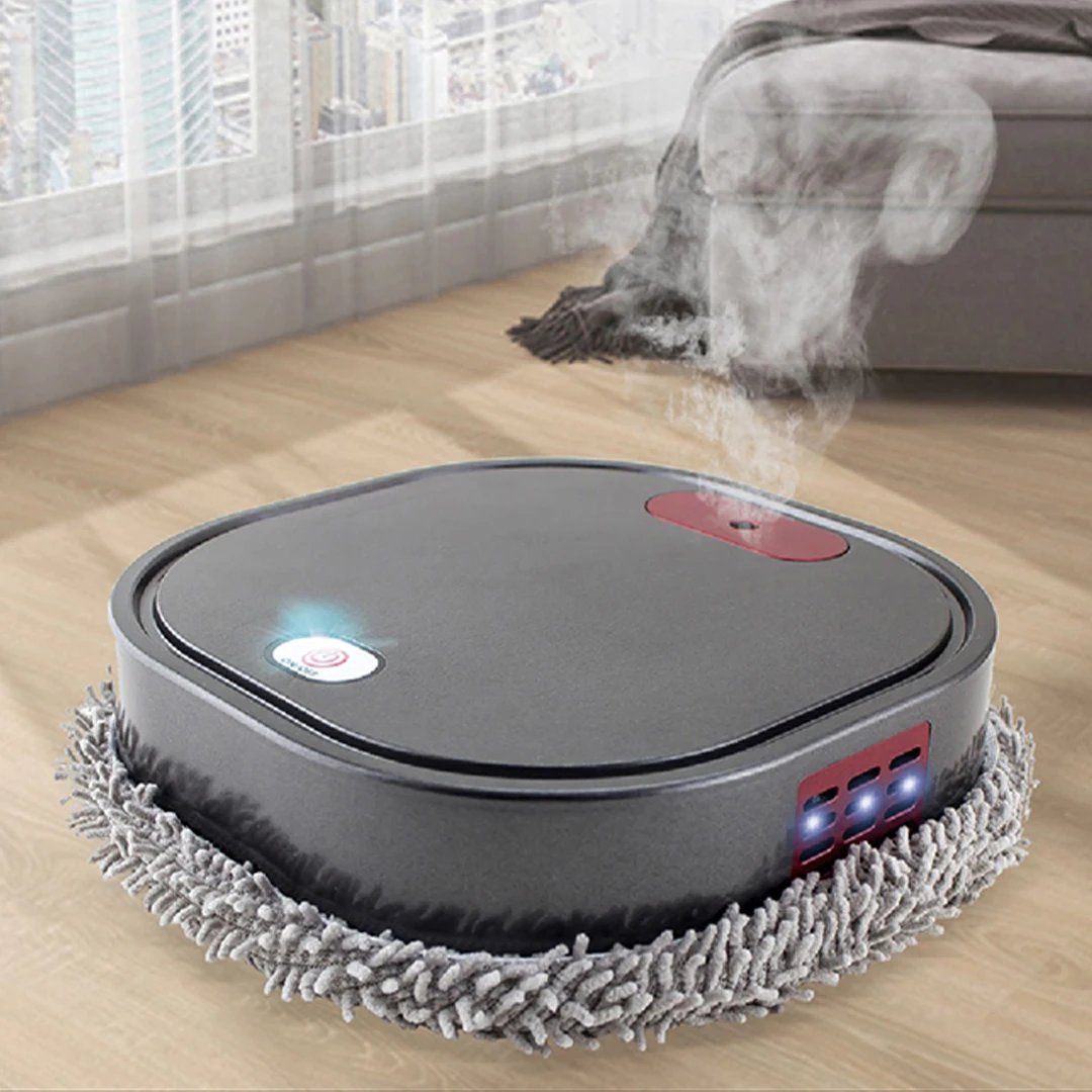 Household Intelligent Mopping Robot Random Route Wireless Sweep Dry Wet Dual Purpose Mopping Machine Sweeping