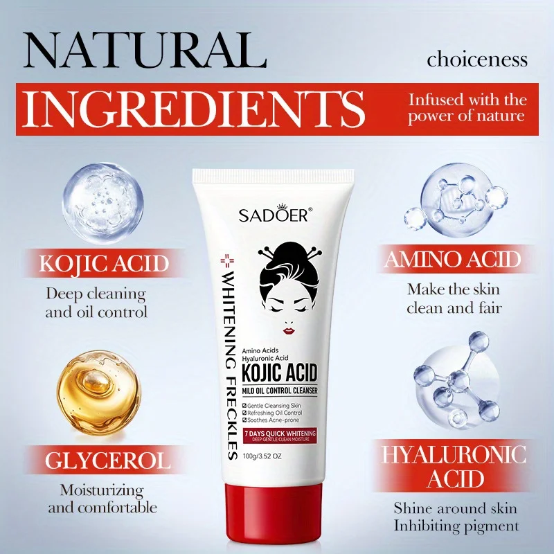 منظف وجه لطيف للتحكم في الزيت، مزيل مكياج، قطعة واحدة، منظف مرطب وخالي من المهيج للاستخدام اليومي #5