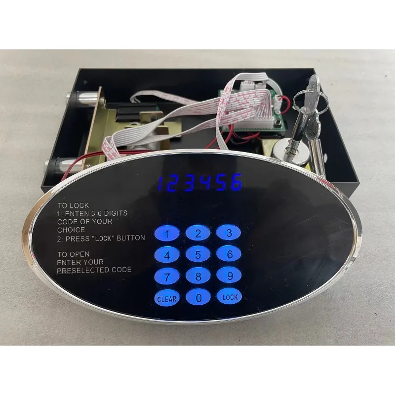 Round Safe Password Lock Storage Cabinet/wardrobe Password Lock Office Document Safe Electronic Password Lock