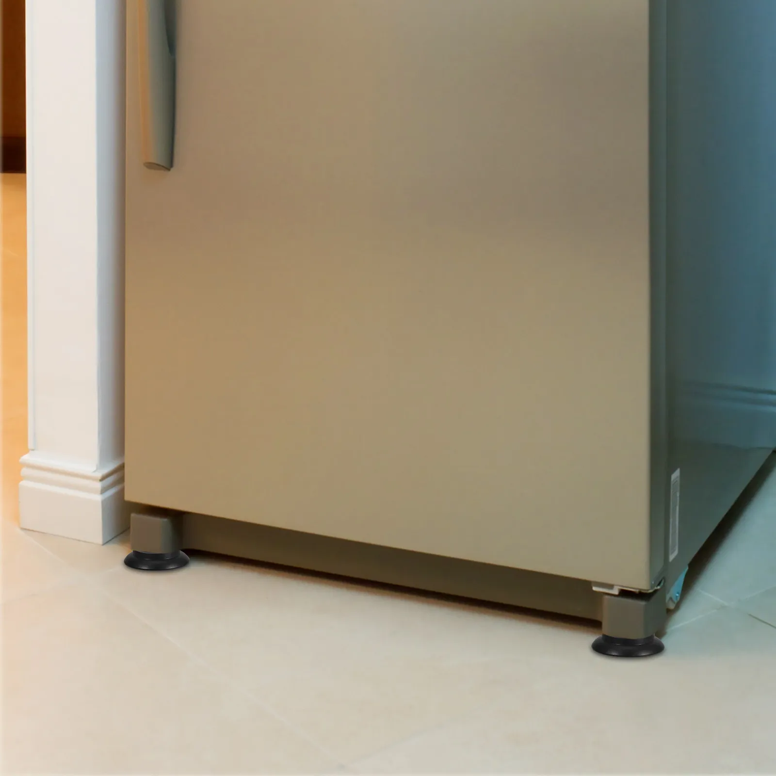 12 patins de protection antidérapants pour pieds de meubles, pour sols durs, supports de roulettes de piano, stabilisateurs de réfrigérateur et congélateur, installation facile