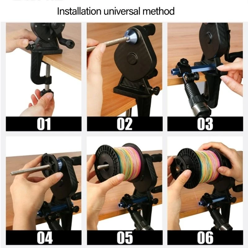 

Bidirectioanl Winding Spooler Stable Spooler Machine Fishing Accessories