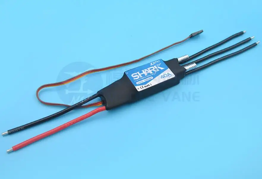 ZTW Shark Dual Way 30A 40A 50A 60A 70A 80A BEC Waterproof Brushless ESC For RC Boat With Water-Cooling