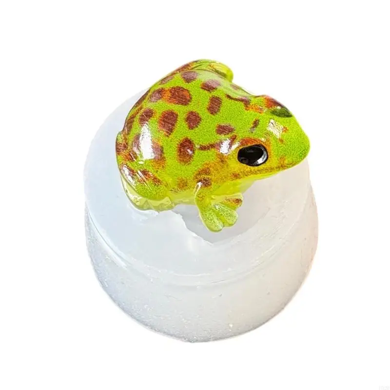 

193E Creative Frogs Silicone Mold For Epoxy Resin Art Handmade Decorations Car Interior Accessories