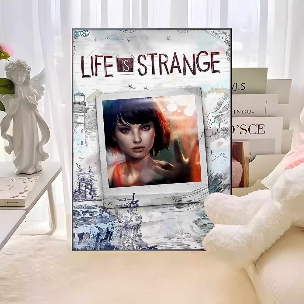 Life is Strange 2 Before the Storm Video Game Anime Posters Sticky Whitepaper Sticker DIY Room Bar Cafe Kawaii Room Decor