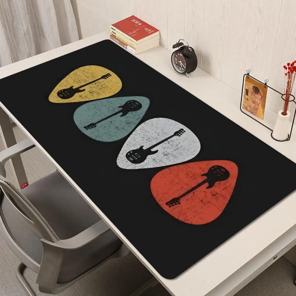 Alas Mouse Seni Pick Gitar Multi-Ukuran Anti-Selip Alas Mouse Gaming Gamer E-Sports Alas Mouse Game Keyboard Mekanik XXL Alas Meja