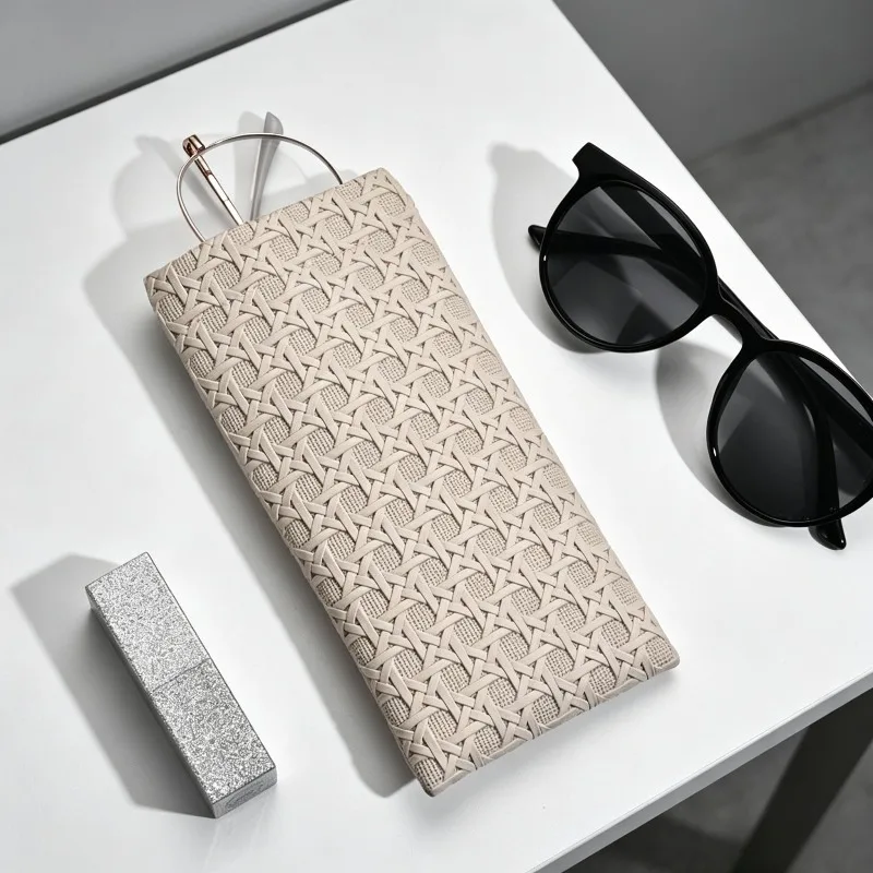 

Portable Automatic Closing Glasses Storage Bag Ultra Light Soft Eyeglasses Sleeve for Women Men Daily Outdoor Travel Carry Use