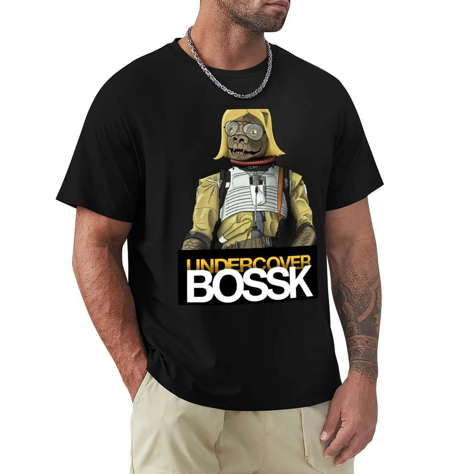

Undercover Bossk T-Shirt Plus Size Everyday Tee Shirt