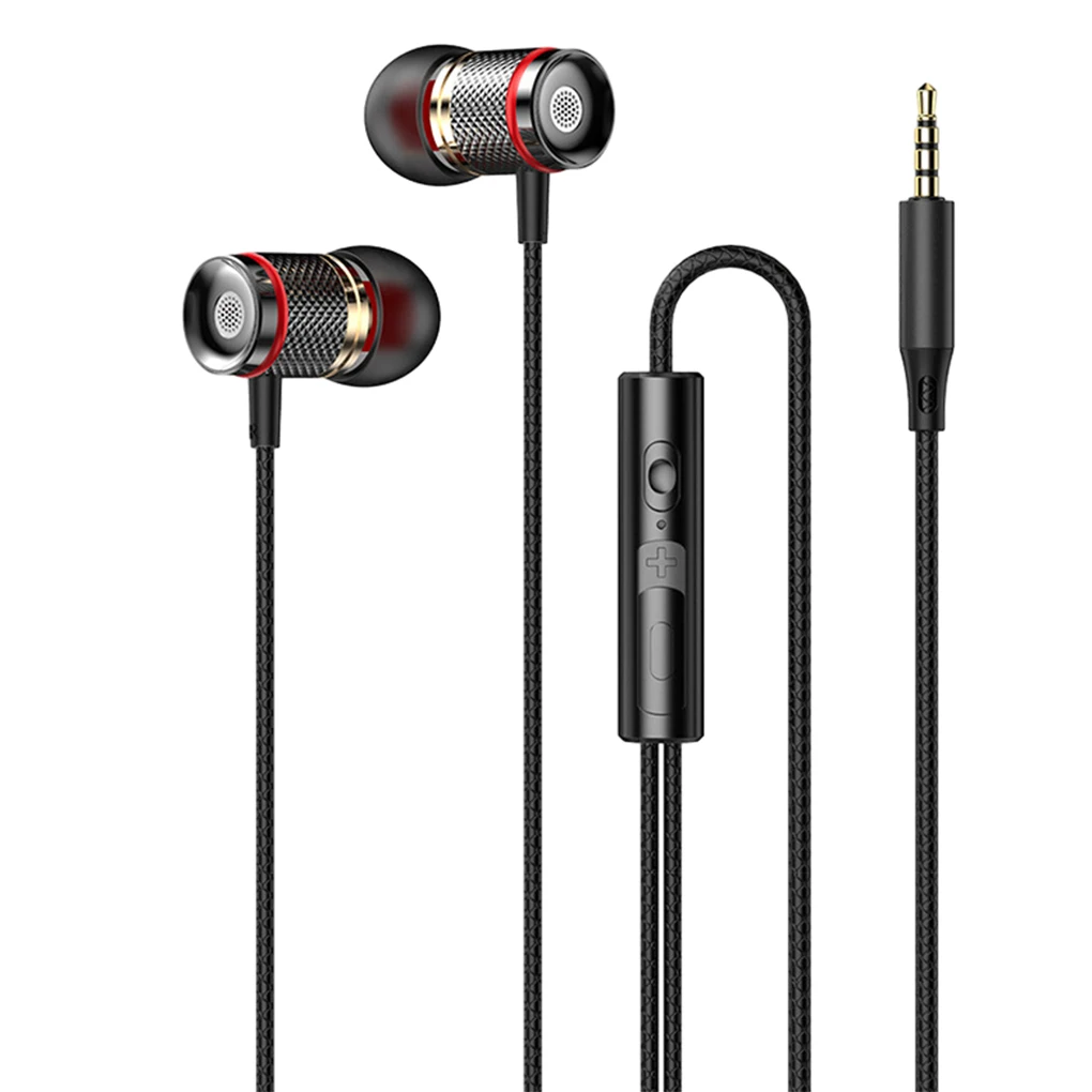 9D HIFI Heavy Bass Earphone 3.5MM AUX/Type-C Digital Chip 7.1 Surround Stereo Wired Headset With Mic Earbud For Samsung Android