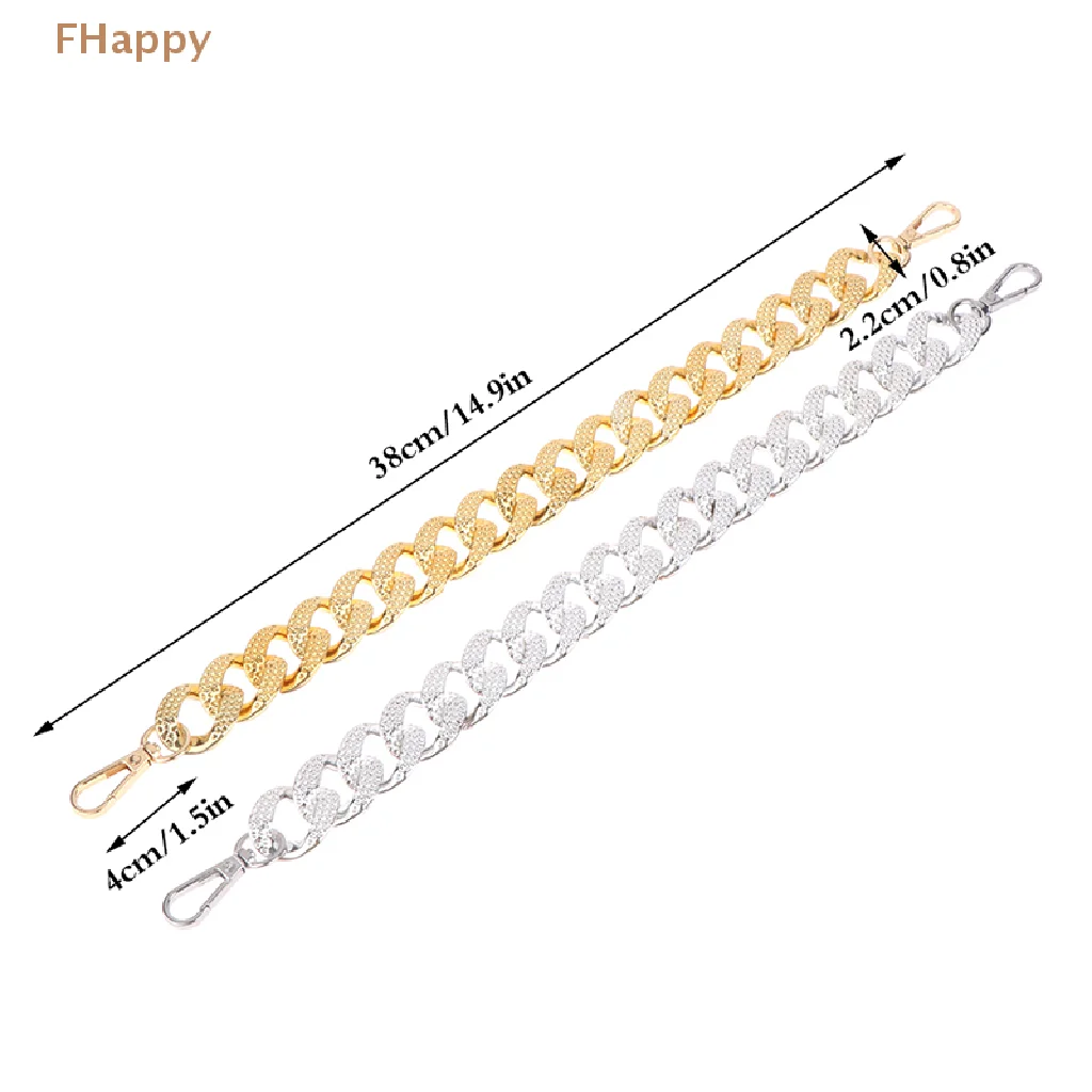 Substituição Da Corrente De Metal Para O Punho Do Saco, Correia De Bolsa, Acessórios DIY, Hardware, 1Pc