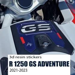 Pegatina de resina epoxi R1250GS ADV 3D, protección de guantera para BMW R1250GS Adventure R 1250 GS Adventure 2021 2022 2023