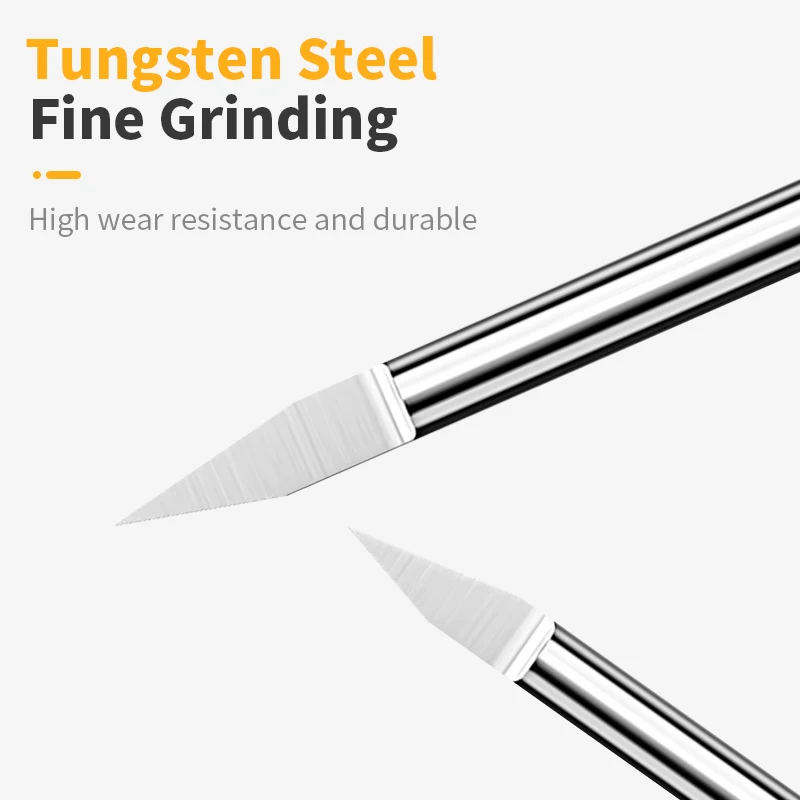 Flat Bottom Engraving Bits CNC Carving 20 30° Tungsten Carbide Router PCB Wood Acrylic Plastic 3D Milling Cutter 3.175 4 6 20mm