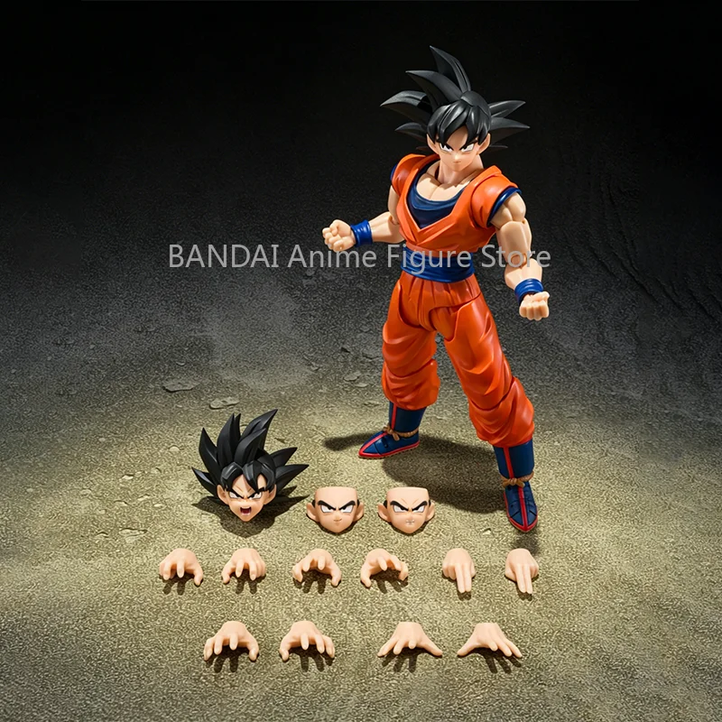 In Stock Bandai Dragon Ball SUPER SAIYAN SON GOKU GOD AURA and SON GOKU THE KIND-HEARTED 3.0 Finished Model Toy Collectible Gift view 6