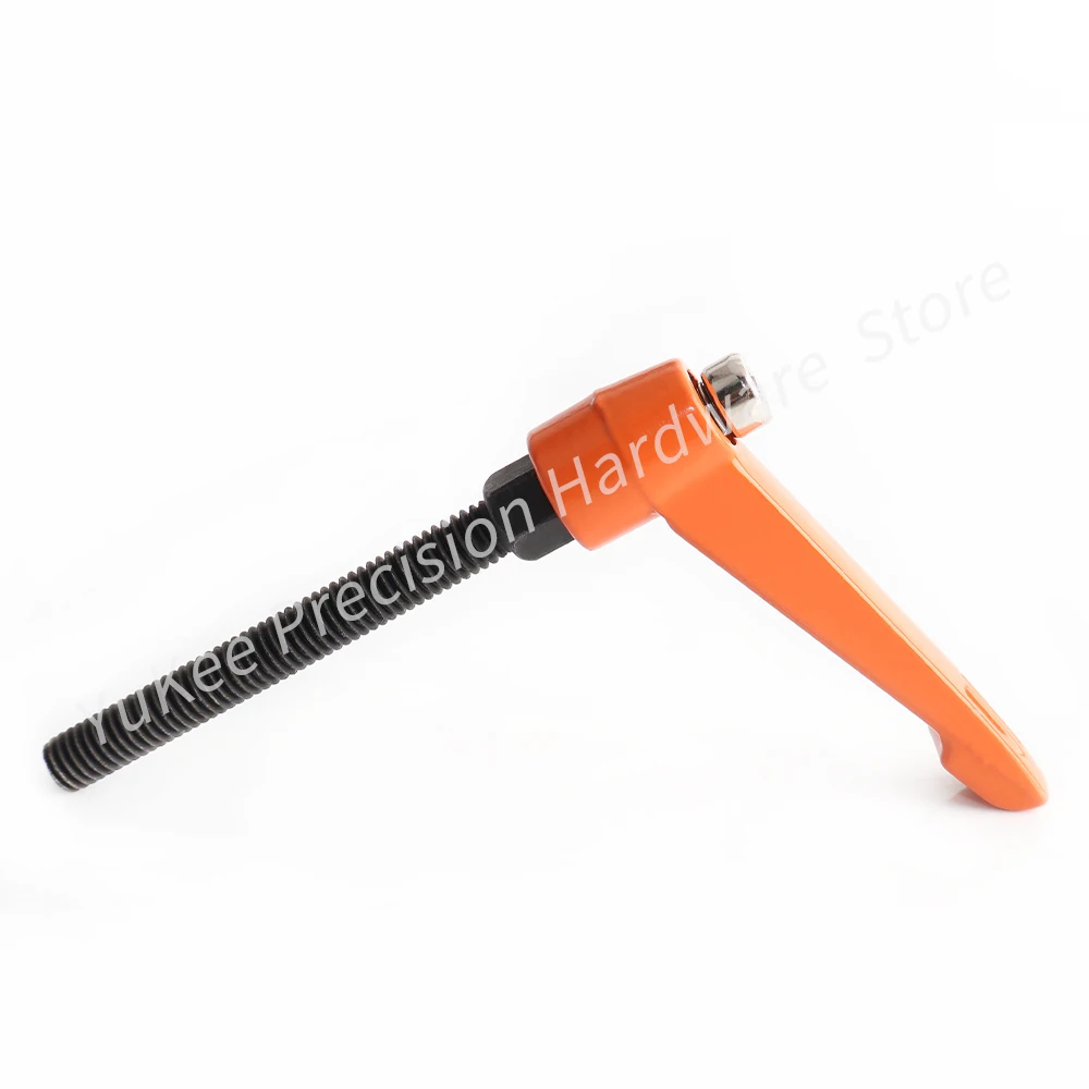 Imagem -05 - Liga de Zinco Universal L-shaped Punho Fixo Rosca Externa Haste Reta Ajustável Punho Giratório Yk929 m5 m6 m8