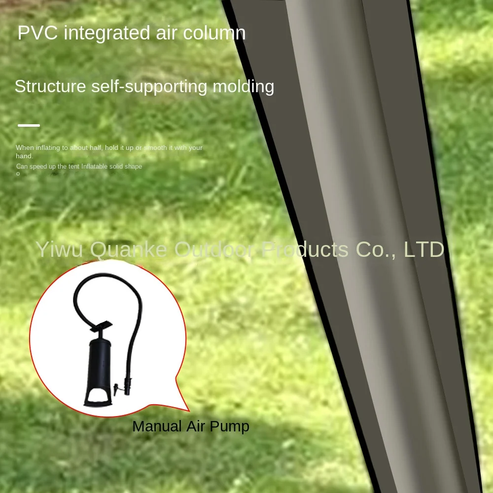 Pneumatic Architectural Dome Professional ODM Autonomous Modular Shelter Waterproof Environmental Patterning Habitat For Events