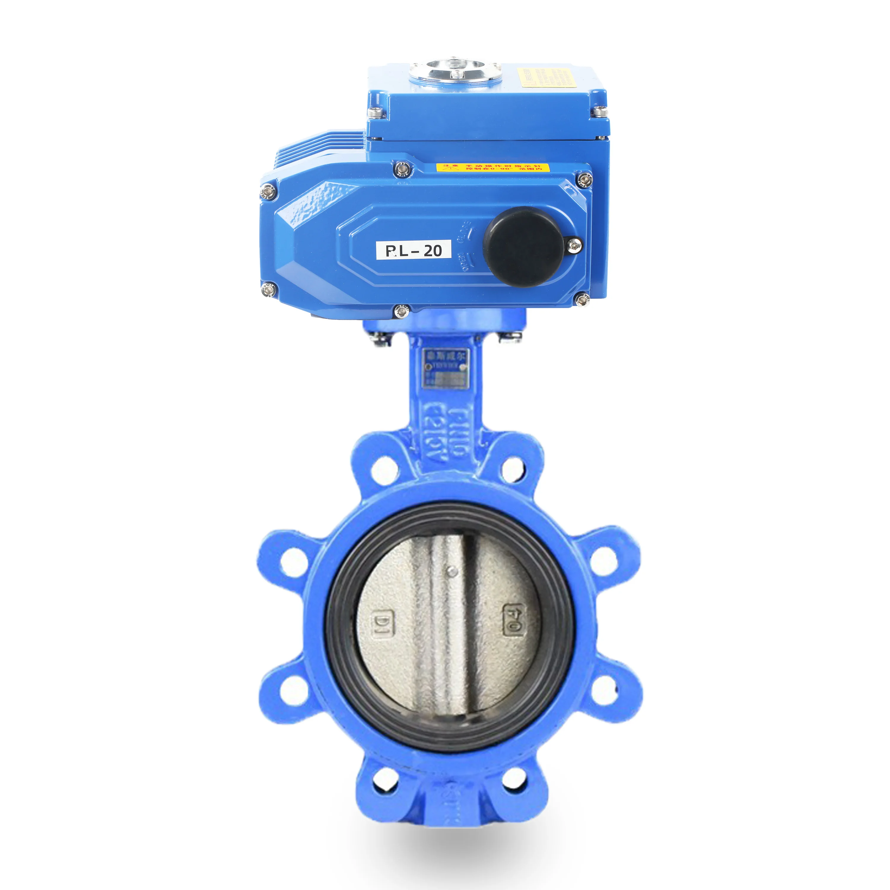 Electric LT Lug Japanese Standard American Standard 150LB Butterfly Valve