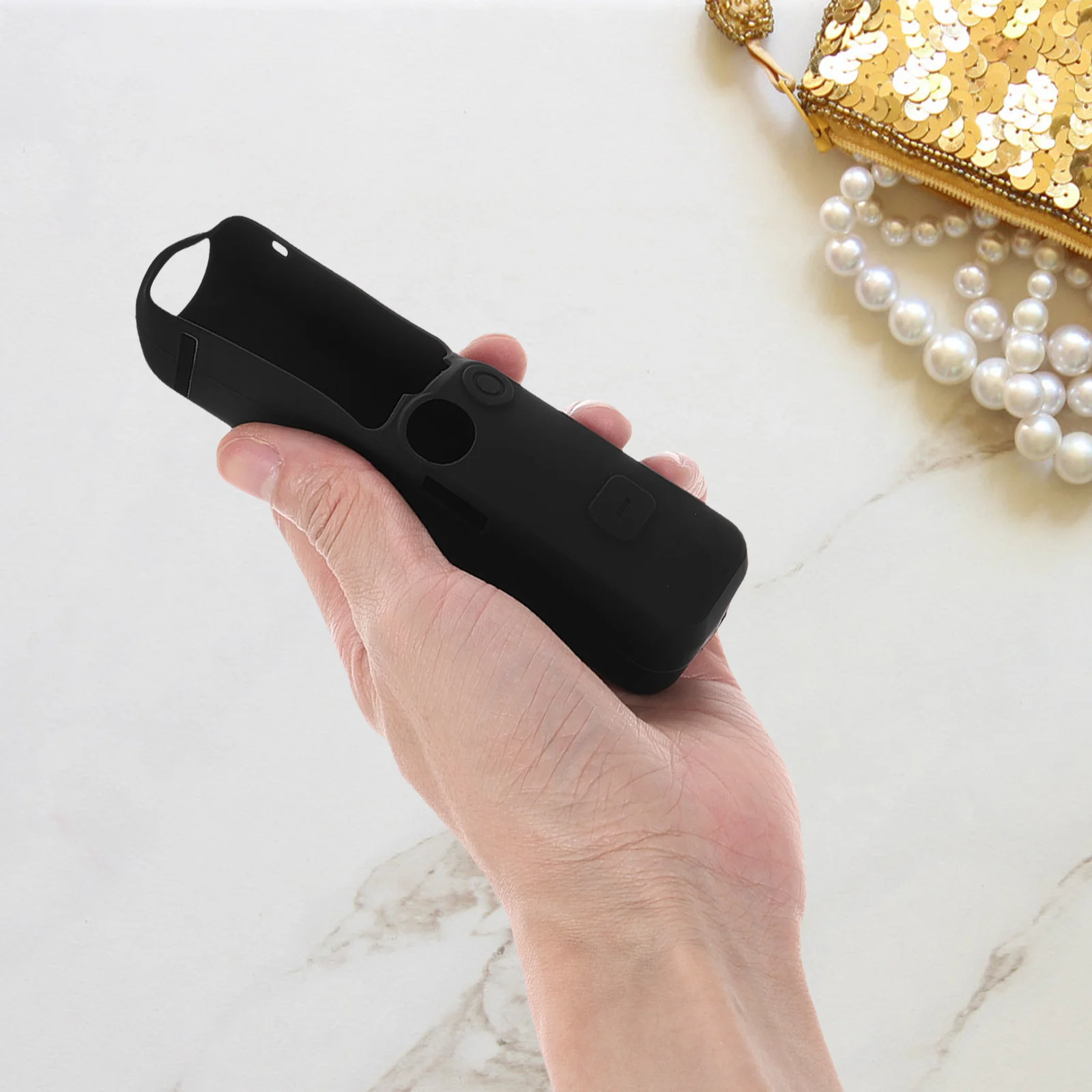 

1Set Screen Protector Cover Silicone Sleeve Case Full Protection Lightweight Camera Protective Skin Cover Compatible for Pocket