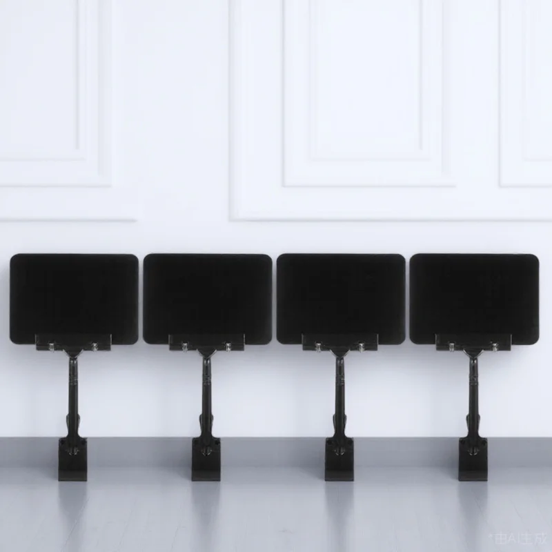 

4Pcs Price Tag Holder Clip ABS Material Lightweight Label Display Stand for Merchandising Food Signs Advertising Display