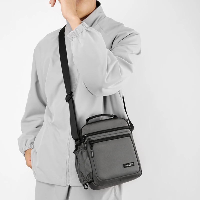 Nuevo bolso de hombro Oxford de alta calidad para hombre, bolso cruzado para niños, bolso de mensajero para hombre, bolsos impermeables para hombre, bolsas de hombro