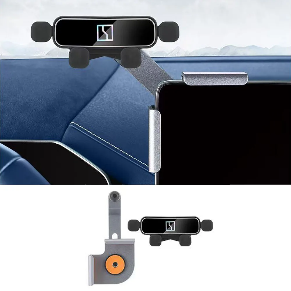 

Fit For ZEEKR 9X 2025 2026 Mobile Phone Gravity Car Holder Air Outlet Base Car Accessories Modification Parts