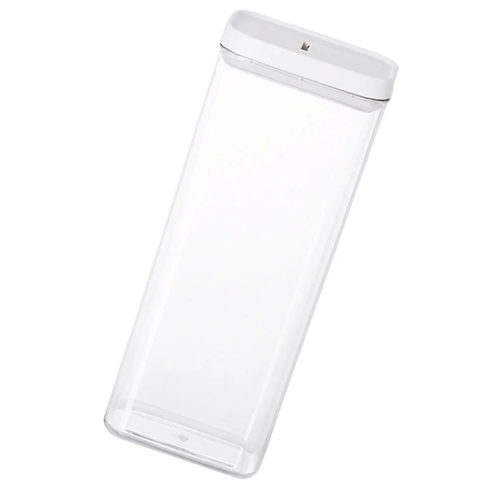 

Stackable Kitchen Storage Jar Fettuccine Pasta Spaghetti Noodle Container Pantry Plastic