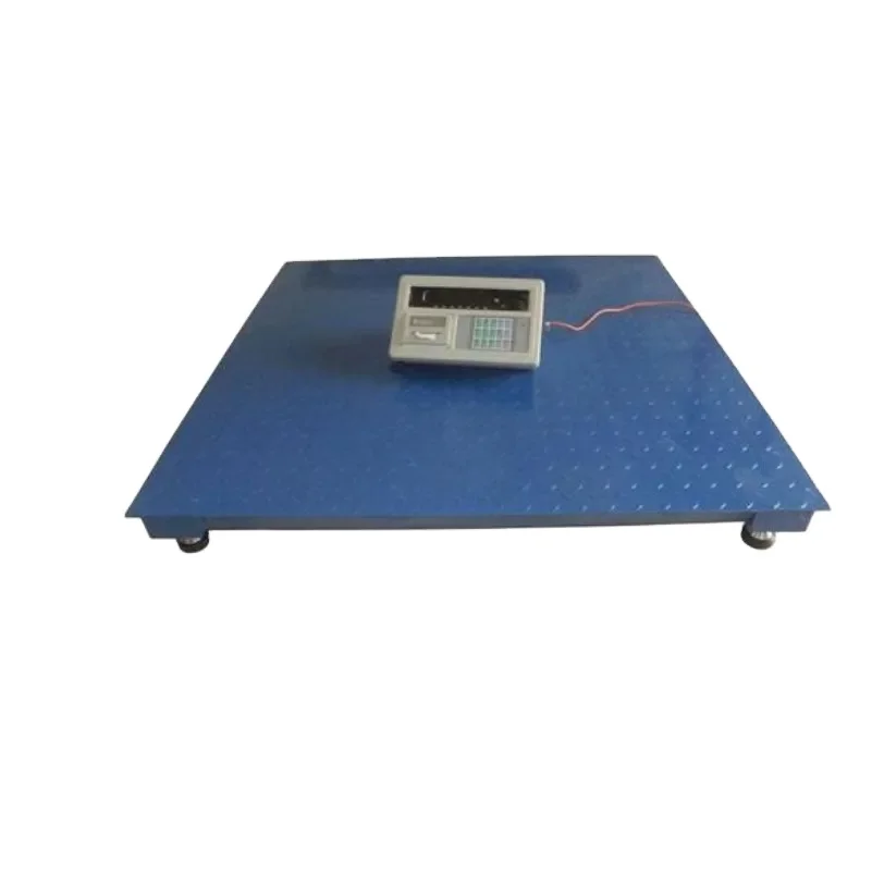 1Ton & 2Ton Animal Livestock Scale for Cattle Pig Sheep Goat Cow Industrial Floor Scale with LCD Display for Farm Husbandry