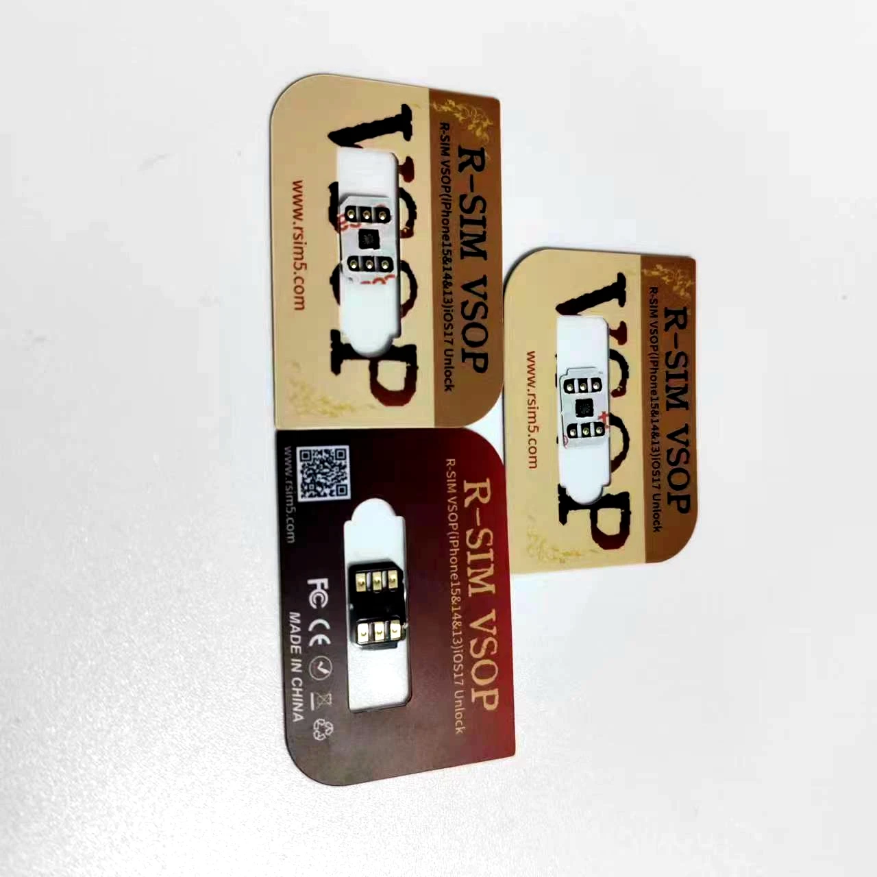 R-SIM VSOP with 3M sticker QPE ESIM for IP15 12 13 14 All