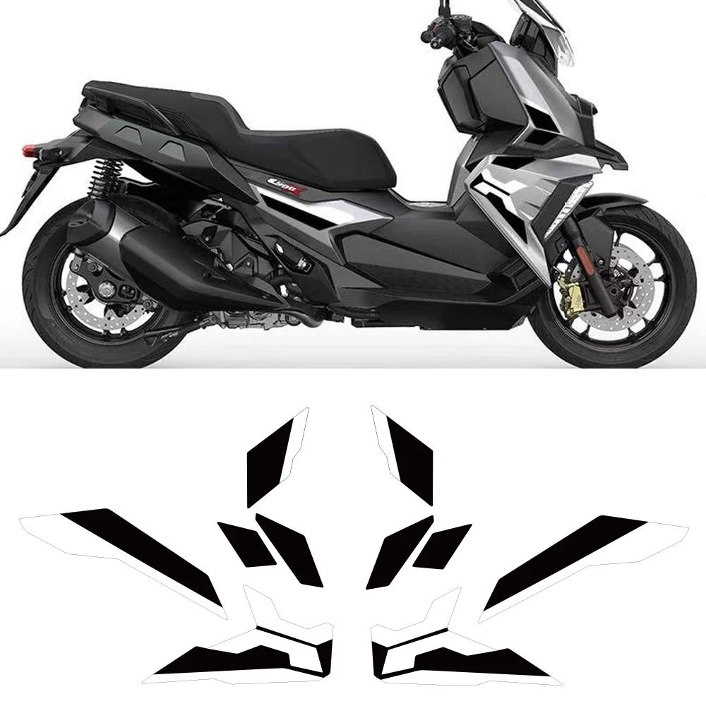 

Аксессуары C400X, водонепроницаемые и солнцезащитные наклейки, наклейка против царапин для BMW C 400X, модификация, наклейка, защита от краски