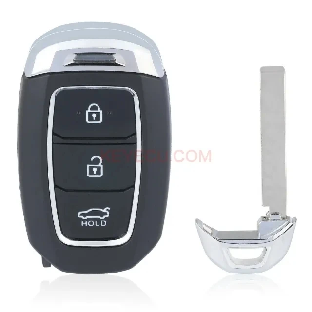 DIYKEY 95440-H6000 for Hyundai Accent 2018 2019 Smart Remote Key Keyless Go Remote Key 3 Button Fob 433MHz 8A Chip