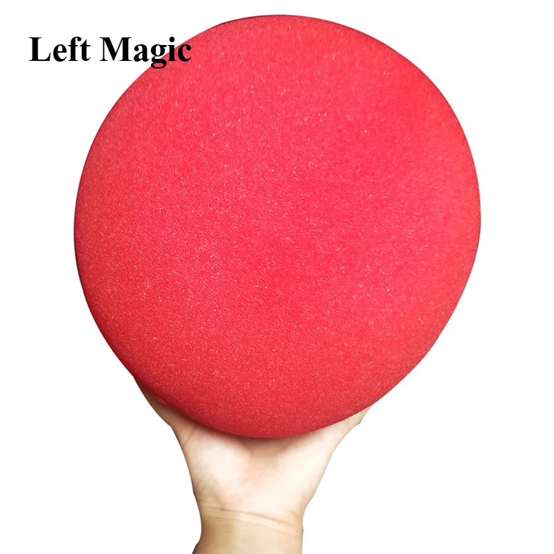 Oversized Red Magic Sponge Ball (20cm Diameter) Magic Tricks Soft Ball Excellent Elasticity Classic Ball Close Up Magic Props