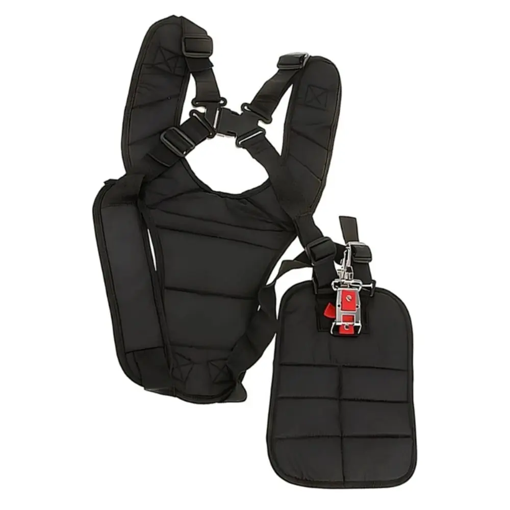 

Регулируемый ремень для триммера, прочный универсальный двойной плечевой ремень, высококачественный удобный ремень для газонокосилки, садовые инструменты