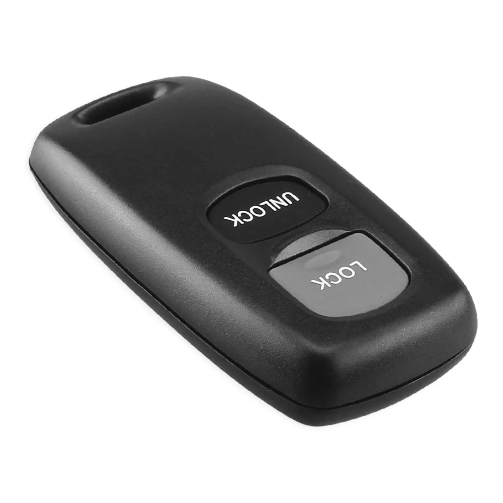 KEYYOU 2/3 Buttons Remote Key Case Shell Cover for Mazda 2 3 6 323 626 Key Blank Keyless Entry Fob 2 Buttons Car Key