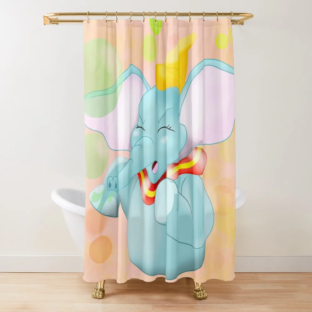 Bless You Shower Curtain Luxury Bathroom Shower Bathroom Box Waterproof Shower Transparent Bathroom Curtain