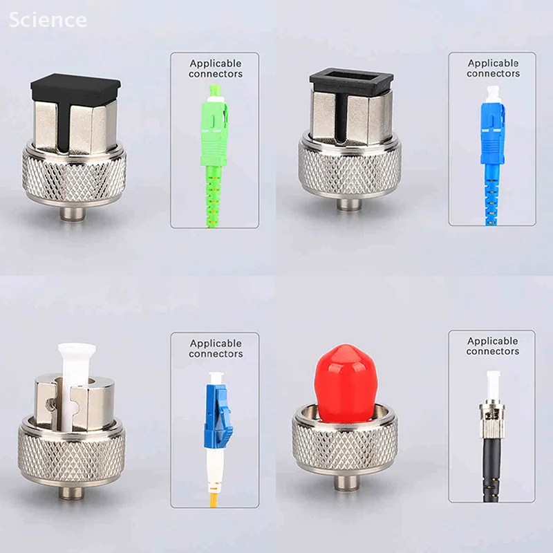 OTDR Transfer Connector FC ST SC LC APC Adaptor OTDR Fiber Optic Connector For Optical Time Domain Reflectometer Fiber Parts
