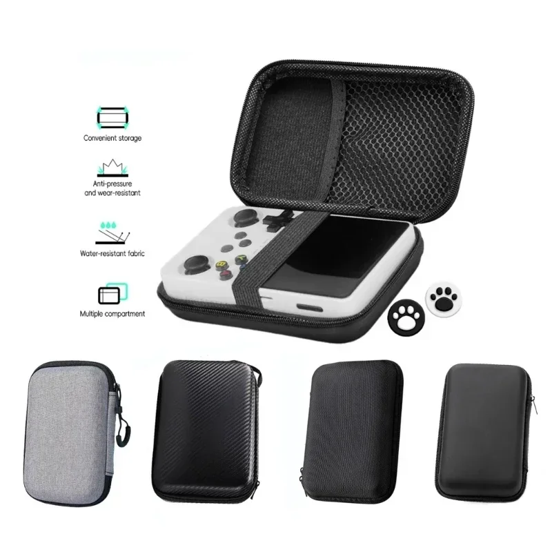 For Scratchproof Storage Case for R36S/R35S Game Console - Travel - friendly, with Joystick Caps & Film