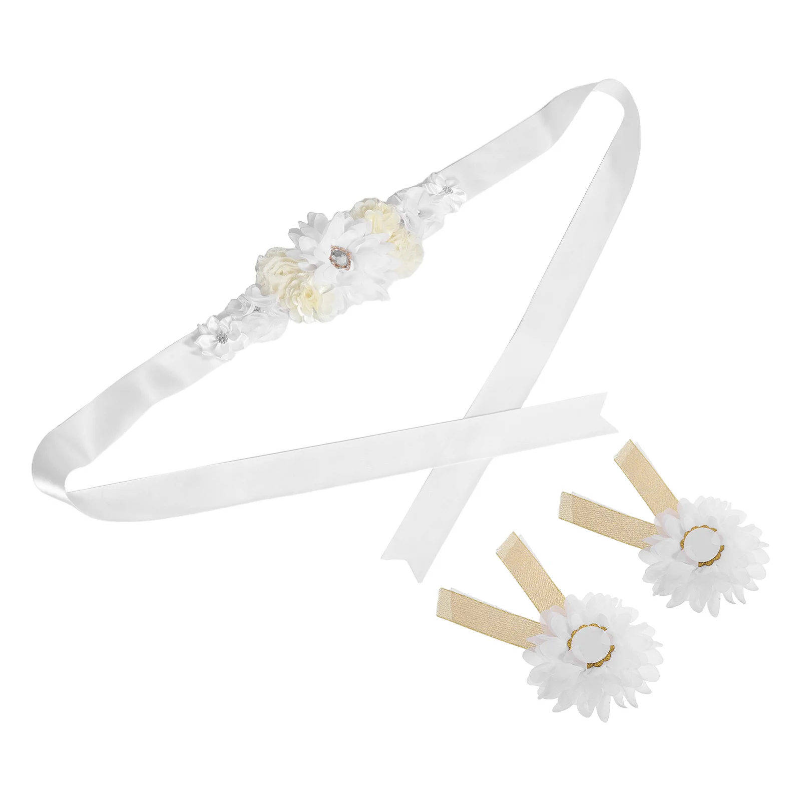 

1 комплект, пояс с цветком для беременных, регулируемый пояс для живота, детский душ, поддержка беременности, пояс с цветочным принтом, декор, пояс с цветком