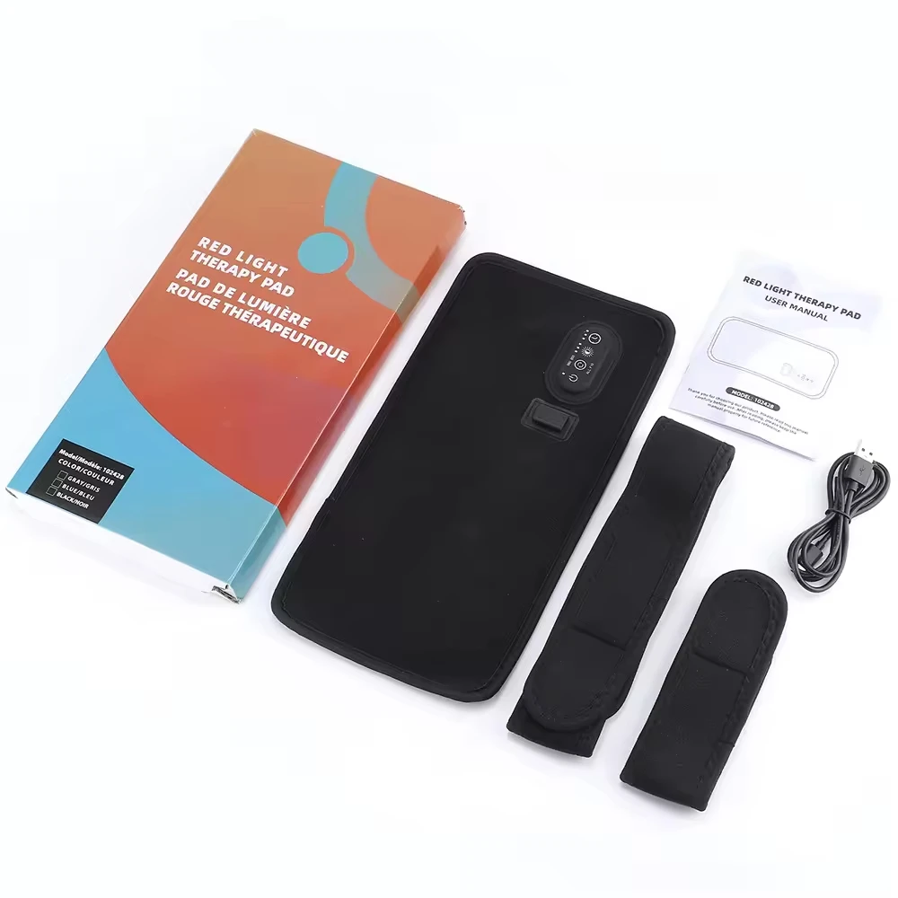 

Infrared Light LED Healthcare Belt Waist Red Light Heating Massage Belt Pad Lumbar Back Waist Massager For Muscle Body Relief