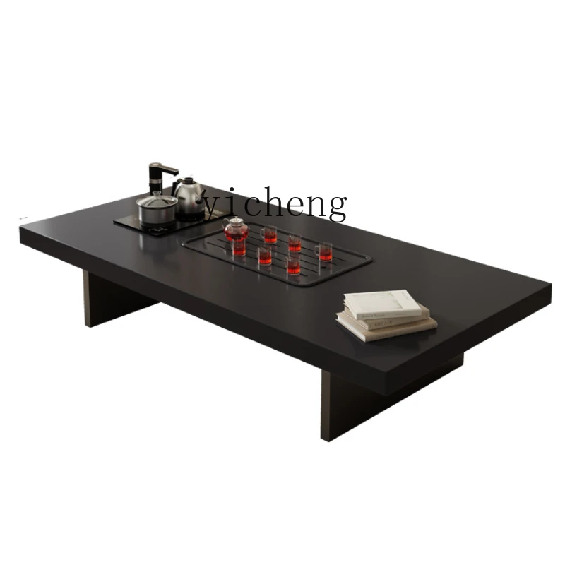 

Zc Minimalist Small Apartment Tea Table Home Living Room Office Rectangular Modern Minimalist Balcony Coffee Table Tea Table