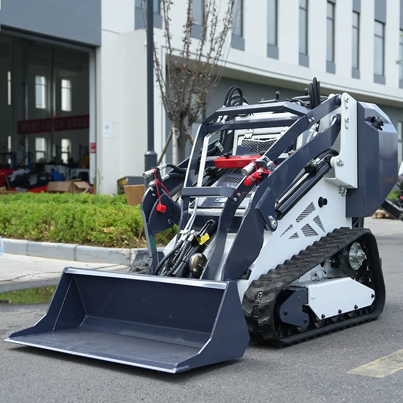 

China Hot Sale Skid Steer Loader Euro 5 CE EPA Agriculture Rubber Track Compact Loader Multifunctional Front Shovel Loader