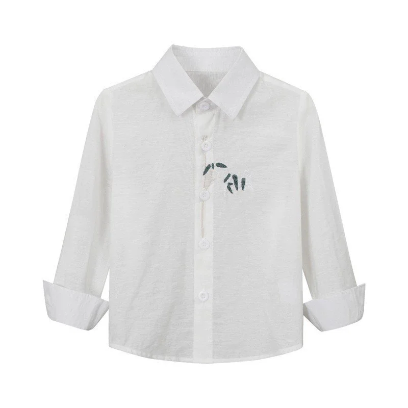 Kids Red 3Pieces Jacket Trousers Necklace Suit Set for Speech Piano Competition Hosting Flower Boys Wedding outfit Suit