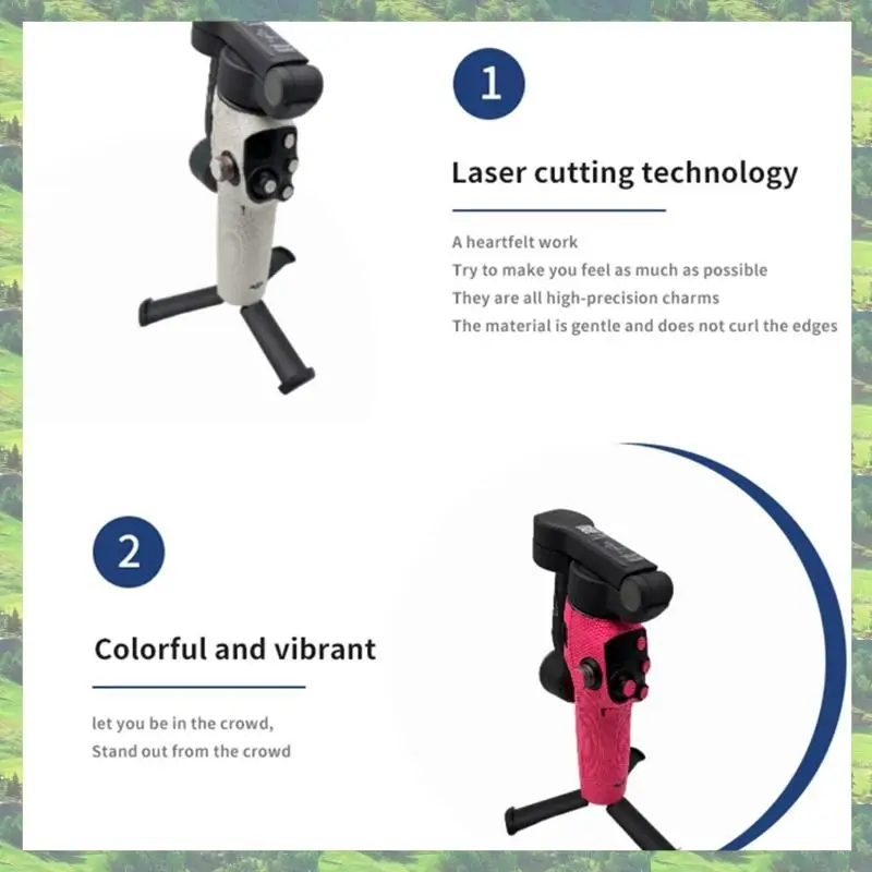 

L72A-Sweat Absorbing Sticker Anti-Slip Anti-Scratch Protective Sticker Comfortable Decals For DJI OSMO Mobile 7/7Pro
