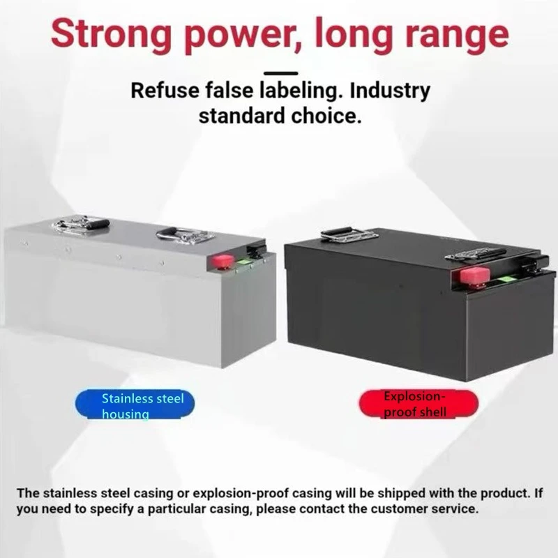 Lifepo4 Lithium Battery 24V 100Ah-500Ah Rechargeable for 2000W Solar System UPS Trolling Motor - High Capacity Energy Storage