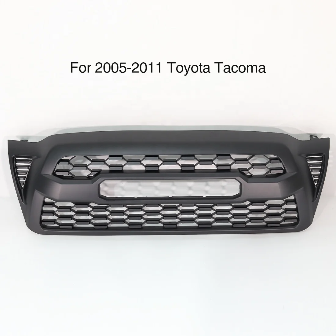 Offroad Part Front Grille Car Grills Grill With LED Lights Fit For 2005-2011 Toyota Tacoma Matte Black ABS