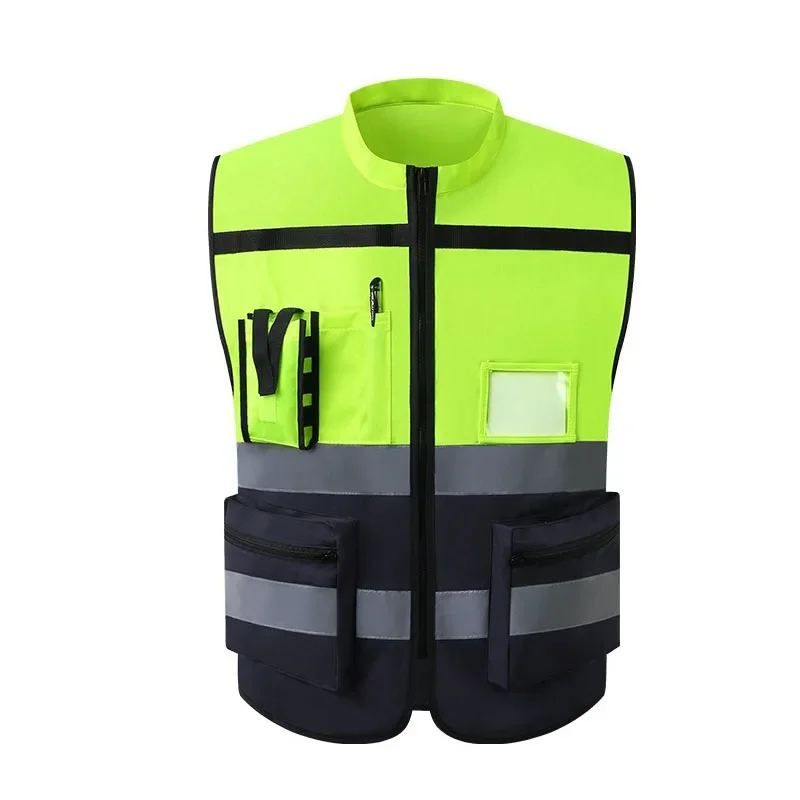 Tactical High Visibility Reflective Vest Working Clothes Motorcycle Sports Outdoor Reflective Safety Clothing Reflective Jacket