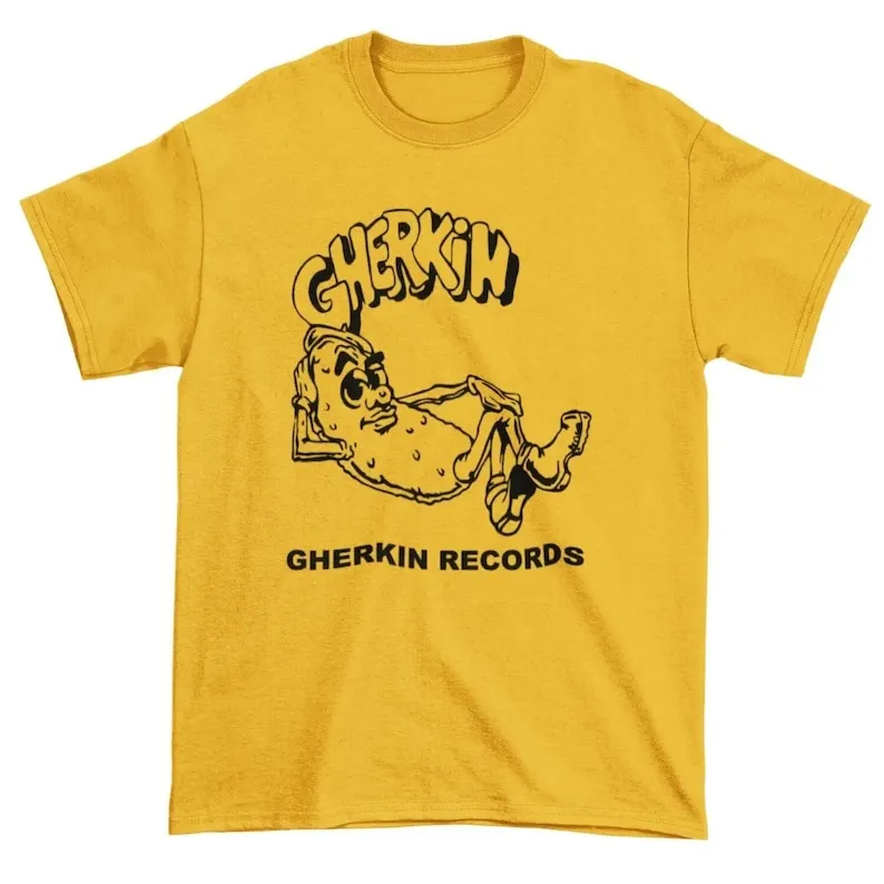 Gherkin Records T-Shirt - Chicago House Mr Fingers Armando Mike Dearborn