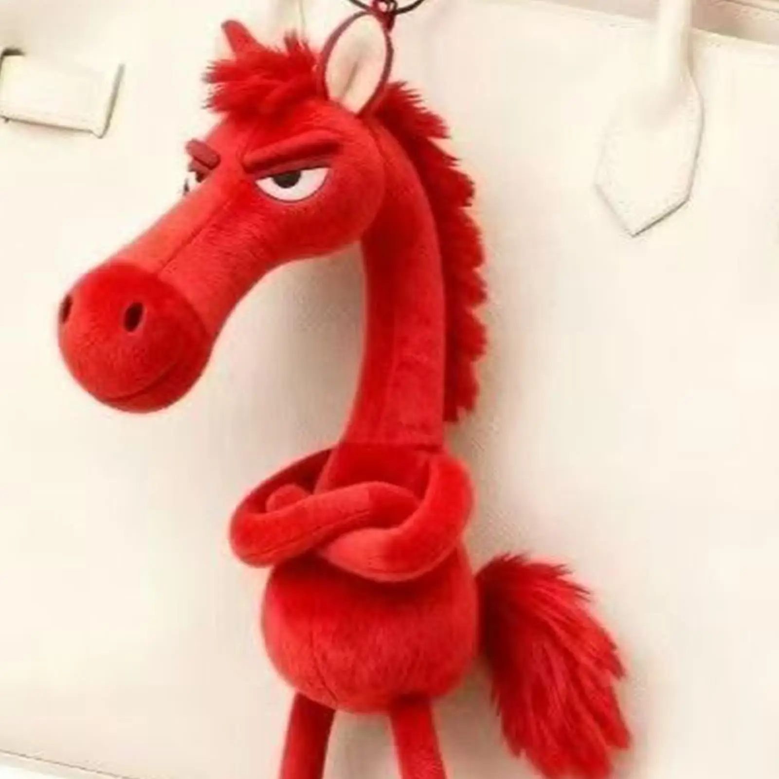 المفاتيح للنساء 2026 سنة الحصان أفخم كيرينغ محفظة قلادة محشوة الحصان المفاتيح قلادة للرجال النساء الفتيان الفتيات #4