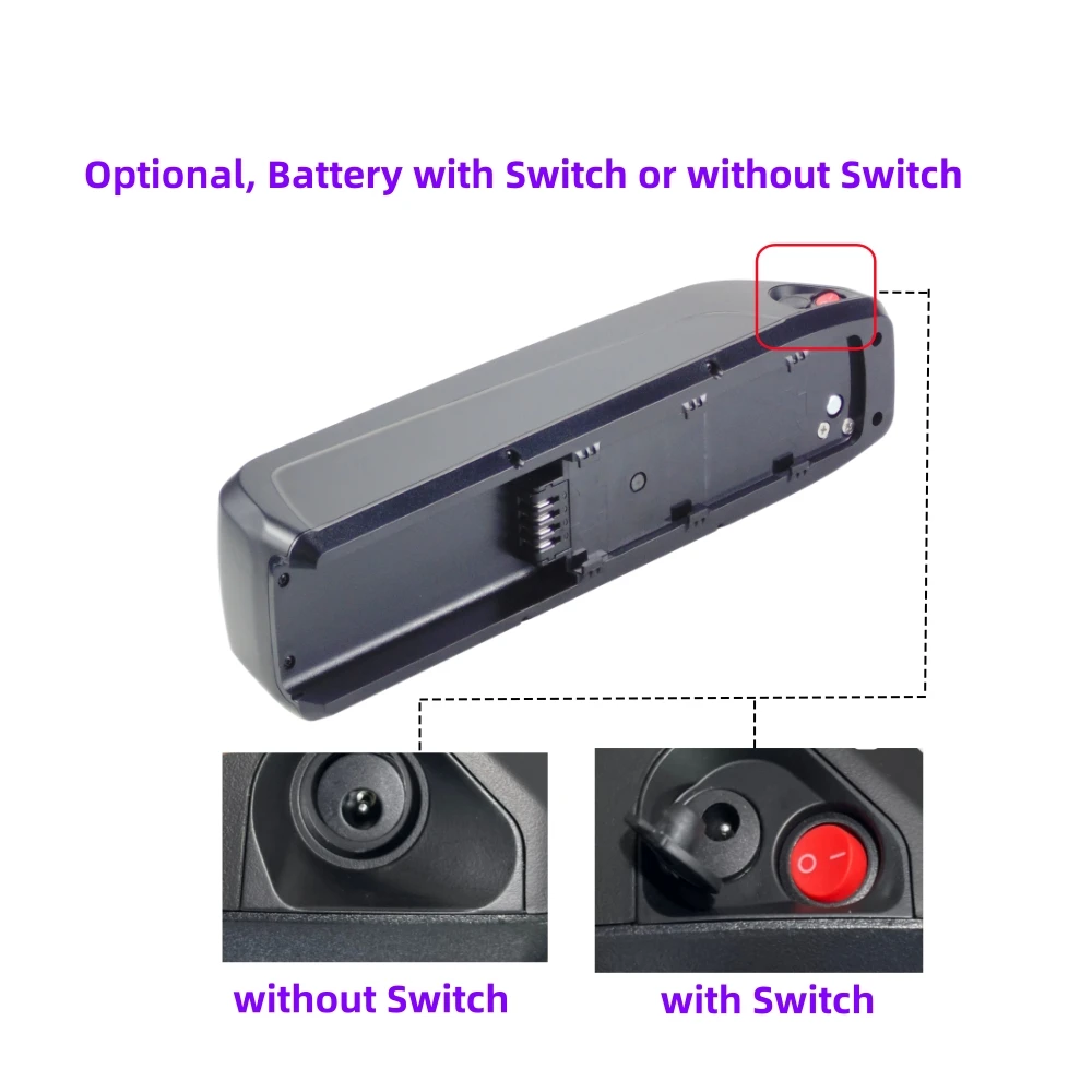 

ANCHEER Gladiator E-bike Battery 48v 10Ah 10.4Ah 12.8Ah 14Ah 15Ah 36v 10Ah 10.4Ah 13Ah 20Ah for Ancheer Gladiator 26" E-bike