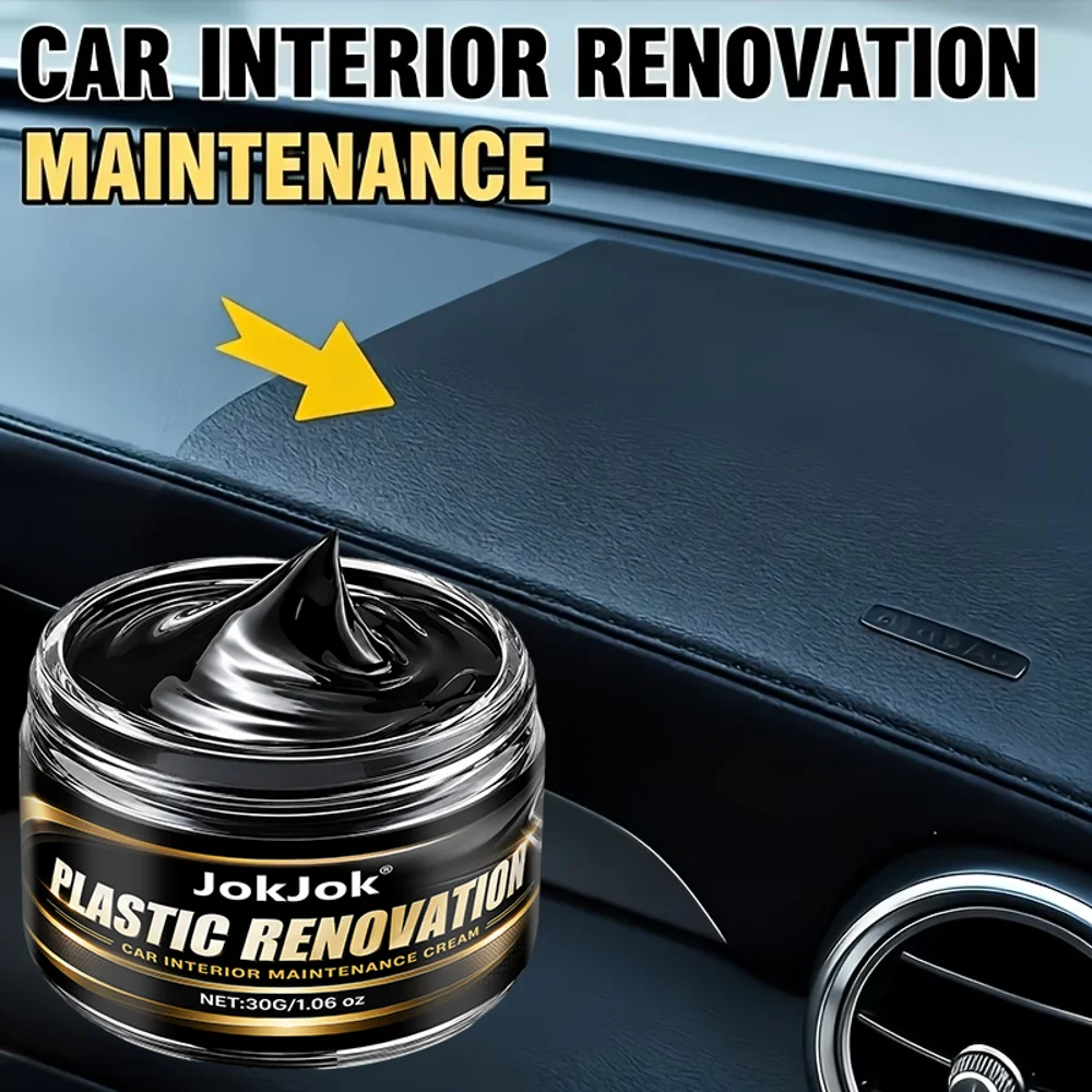 Car Plastic Restorer Ceramic Coating 2-3 Years Long-Lasting Protect Repair Whitening Black Shine Plastic Trim & Rubber Care