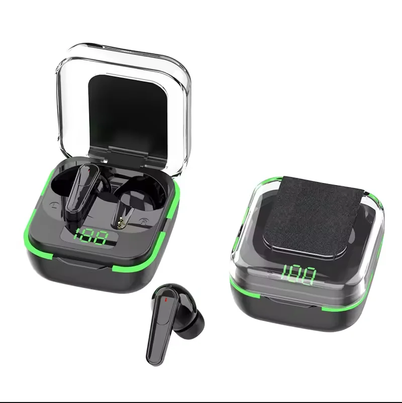 Plus80 Ultra Light TWS Bluetooth 5.0 Earphones Wireless ENC In-Ear Earbuds with Ergonomic Design Long Battery Life for Daily Use