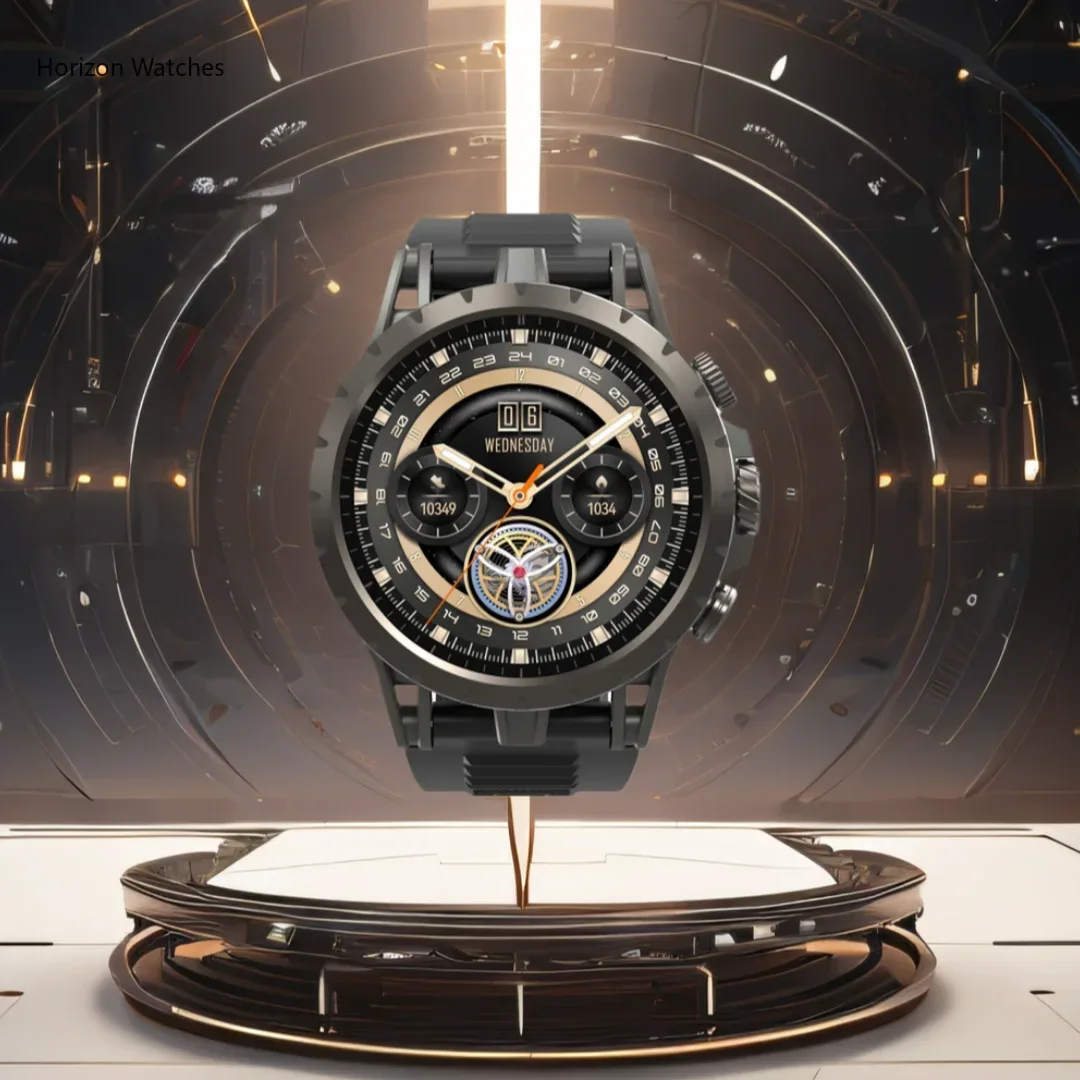 NEW Q85 1.43-inch AMOLED Smart Watch with 180-Degree Rotating Camera and Waterproof Feature