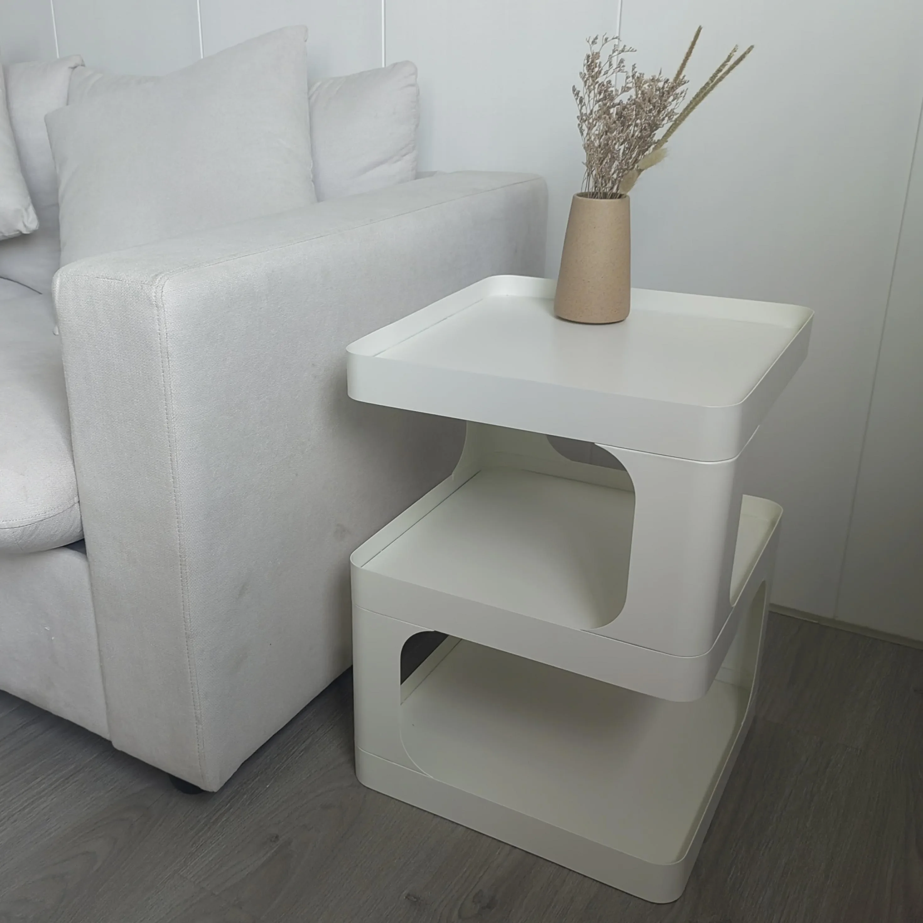 

Современные журнальные столики для гостиной, прикроватный металлический чайный столик ручной работы для хранения вещей и приставной столик для спальни